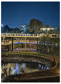 Low-density residential layout Mighty Yuva East Bangalore peaceful surroundings
